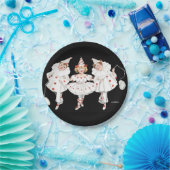 Kinder Kinder Pierrot Clown Geburt Teller (Party)