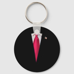 Kinder Kinder Trump Halloween Kostüm Schlüsselanhänger