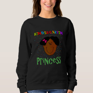 Kinder Kindergarten Prinzessin Black Girl Magic Br Sweatshirt