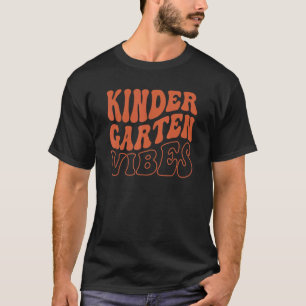 Kinder Kindergarten Stimmung Lehrer Mädchen Jungen T-Shirt