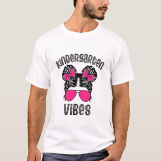 Kinder Kindergarten Vibes Zurück zur Schule Niedli T-Shirt