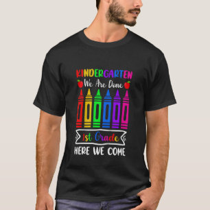Kinder Kindergarten Wir sind 1. Klasse hier I Com T-Shirt
