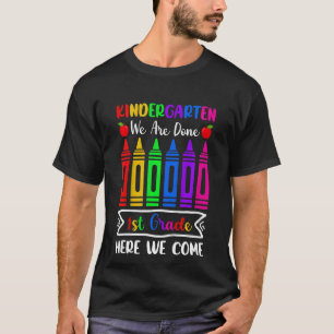 Kinder Kindergarten Wir sind 1. Klasse hier I Com T-Shirt