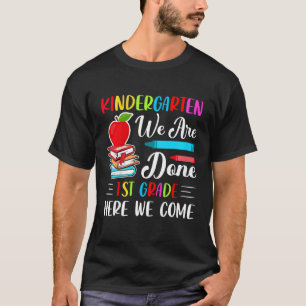 Kinder Kindergarten Wir sind 1. Klasse hier I Com T-Shirt