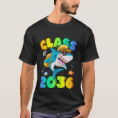 Kinder-Klasse von 2036 wachsen mit meinem Haifisch T-Shirt (Vorderseite)
