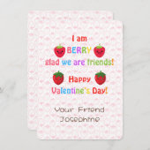 Kinder-Klassenzimmer Valentinstag Karten (Vorne/Hinten)