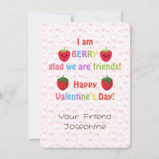 Kinder-Klassenzimmer Valentinstag Karten