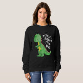 Kinder kleiner Dinosaurier mit farbigen Balloons B Sweatshirt (Vorne ganz)