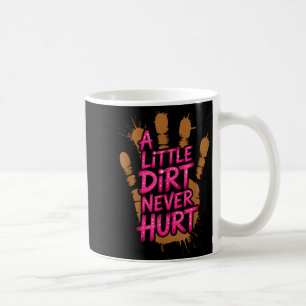 Kinder Kleiner Dreck schadet Mud Run Mudder Trail Kaffeetasse