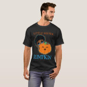 Kinder kleiner Mister Pumpkin in der schwarzen Mel T-Shirt (Vorne ganz)