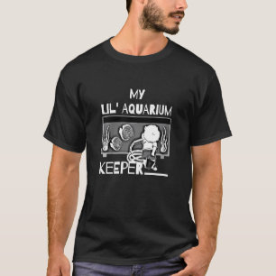Kinder Kleines Aquarium Hüter Kinder Mama Vater Fi T-Shirt