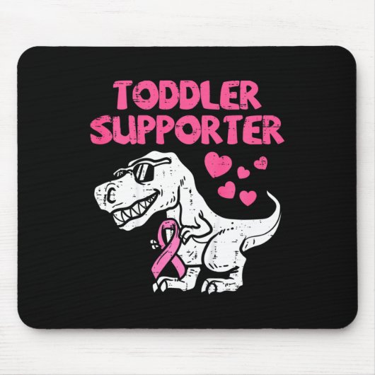 Kinder Kleinkind-Support T-Rex Kinder Brustkrebs e Mousepad (Vorne)