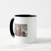 Kinder Klettern auf dem Santa Tasse (Vorderseite Links)