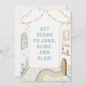 Kinder knacken Bash, spielen Geburtstag Einladung (Rückseite)