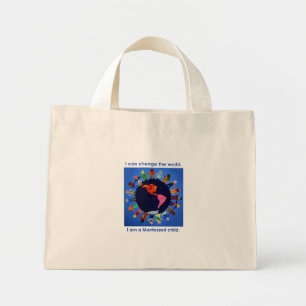 Kinder können die Weltwanzbeutel wechseln Mini Stoffbeutel