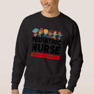 Kinder Krankenpflege A Million kleine Gründe Krank Sweatshirt