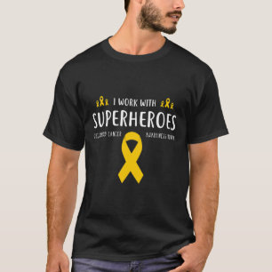 Kinder Krebs Bewusstsein für Kinderkrankheit Gesch T-Shirt