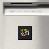 Kinder-Krebsbewusstsein Schwester eines Kriegers Magnet (In Situ (Geschirrspüler))
