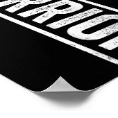 Kinder Krebserkrankung Kinderkrieger Goldene Awa Poster (Ecke)