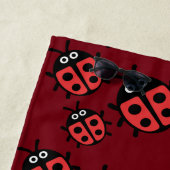 Kinder Ladybird Ladybug Strandtuch (Beispiel)