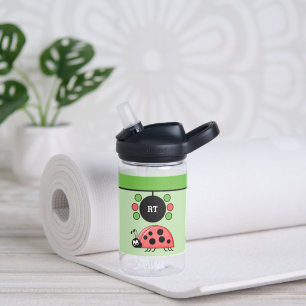 Kinder Ladybugs fügen Initialen Sterne grün CamelB Trinkflasche