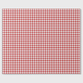 Kinder Landpicknick Gingham Geschenkpapier (Flach)
