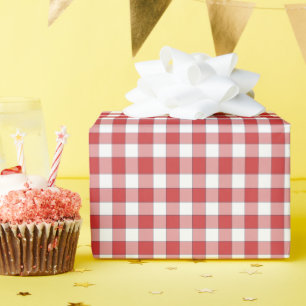 Kinder Landschaft Picnic Gingham Geschenkpapier