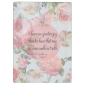 Kinder laufen in Wahrheit Klemmbrett (Rückseite)