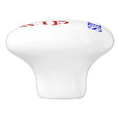 Kinder laufen springen springen springen Lach Kera Keramikknauf (Seitenansicht)