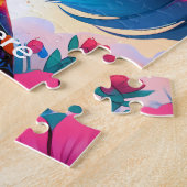 Kinder Lebende Fusion der Fantasie und Anime Art J Puzzle (Seite)