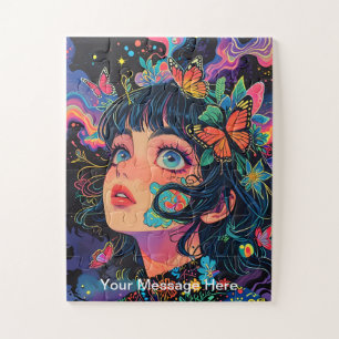 Kinder Lebende Fusion der Fantasie und Anime Art J Puzzle