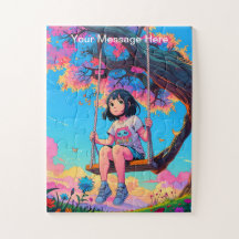 Kinder Lebende Fusion der Fantasie und Anime Art J