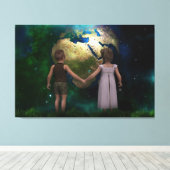 Kinder Leinwanddruck (Insitu (Holzboden))