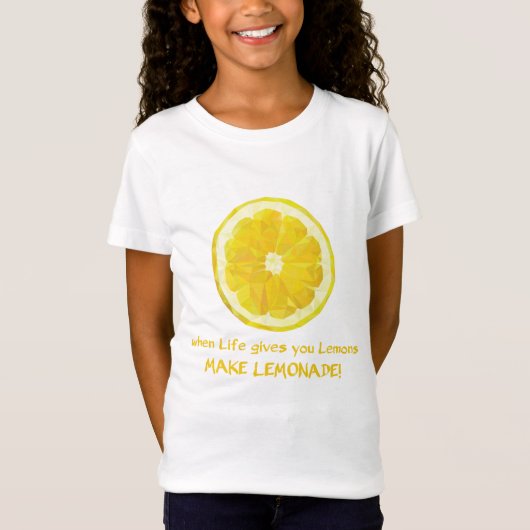 Kinder lemonieren T - Shirt. T-Shirt (Vorderseite)