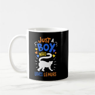 Kinder Lemur für Jungen oder Mädchen Niedliche Lem Kaffeetasse