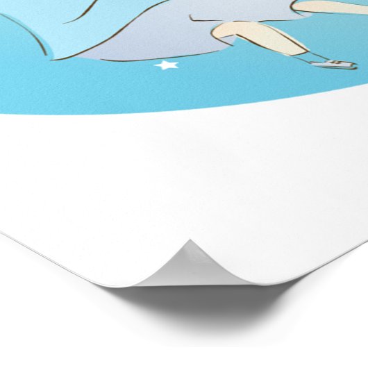 Kinder lernen poster (Ecke)