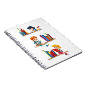 Kinder lesen Bücher (Rechte Seite)