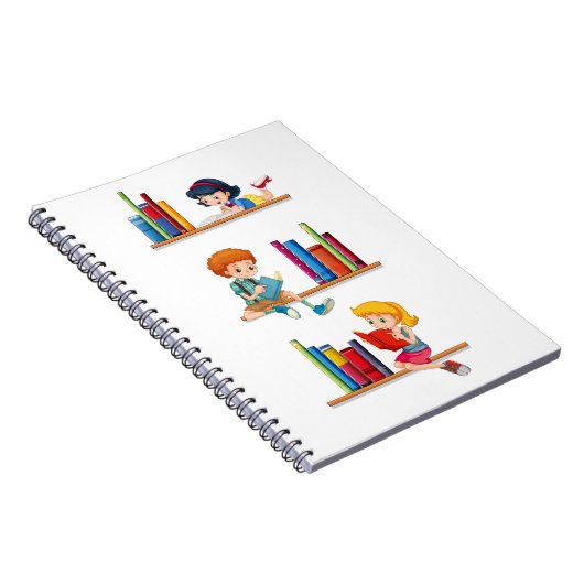 Kinder lesen Bücher (Rechte Seite)