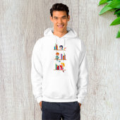 Kinder lesen Bücher Hoodie