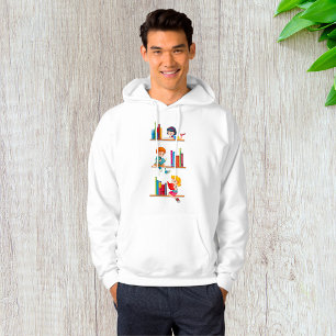 Kinder lesen Bücher Hoodie