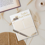 Kinder lesen Bücher Trailer Buchklub Notizblock<br><div class="desc">Behalt mit unserem köstlichen Kids Book Tracker Notepad mühelos Tabs für das nächste literarische Abenteuer Deines Kindes! Dieses Notizblock mit einem schlafenden Hund, umgeben von Büchern in neutralen Farben, macht es einfach, ein Go-to-Read-List-Notizblock für Kinder zu erstellen. Dieses Notizblock ist ein fantastisches Tool, um Kindern das Lesen inspirieren, indem sie...</div>