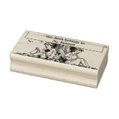 Kinder lesen Buchzeichen Gummistempel (Stempel)