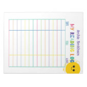 Kinder Lesen Sie das Log, das Sie lesen können, So Notizblock (Vorderseite)