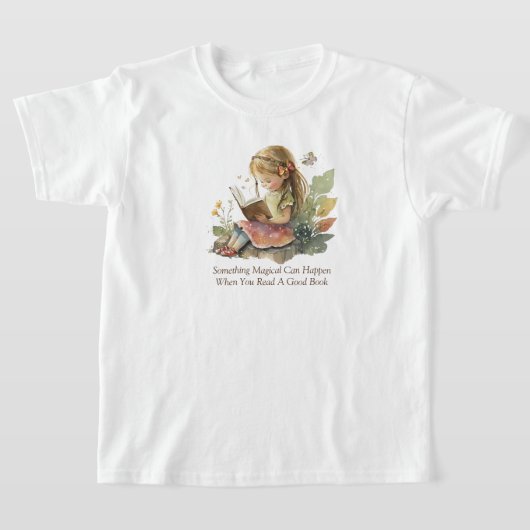 Kinder lesen T - Shirt (Ablage )