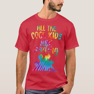Kinder lesen Tiedye Books Lover Girls Bookworm Lib T-Shirt