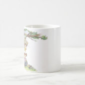 Kinder lesen unter einem Baum Kaffeetasse (Mittel)
