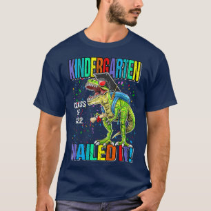Kinder Letzten Schultag vor dem K-Abschluss Dinosa T-Shirt