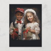 Kinder Liebe Couple Postkarte (Vorderseite)