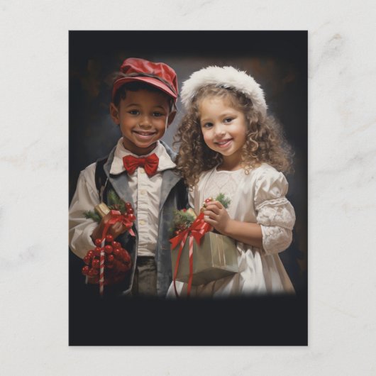 Kinder Liebe Couple Postkarte (Vorderseite)