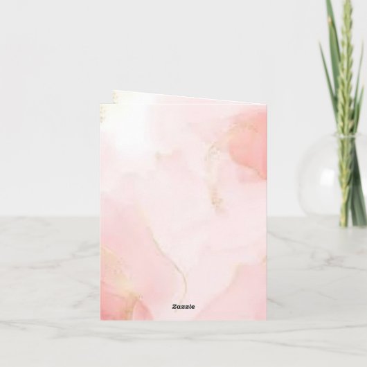 Kinder Lieben Karte (Rückseite)